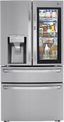 Lg 36 Inch French Door Refrigerator With Craft Ice Maker Brand New Lrmvs3006s