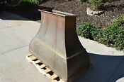 Hand Crafted Solid Copper Island Mount Range Vent Hood Brass Accent 54 X 27 43 