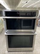 Samsung Stainless Steel Microwave Wall Oven Combination 30 Nq70m6650ds