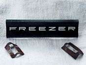 Late 1950 S Philco Refrigerator Freezer Appliance Freezer Nameplate Badge Only
