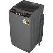 Portable Washing Machine 17 8lbs Compact Washer With Led Display Full Automatic