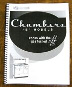 Chambers Model B Factory Manual Vintage Chambers Range Series