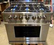 Dacor Professional 36 Gas Convection Range 6 Sealed Burners Hgpr36s Ng