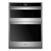 Whirlpool Woc75ecohs 30 Built In Electric Convection Double Wall Oven Microwave