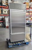 Reconditioned Sub Zero 36 Refrigerator Flawless Stainless Steel Doors Cheap 