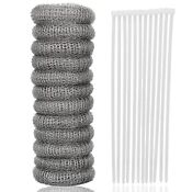 12 Pack Washing Machine Lint Traps With Cable Ties Drain Hose Screen Filters