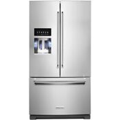 Kitchenaid Krff577kps 26 8 Cu Ft Stainless Steel French Door Refrigerator