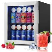 Yeego Beverage Cooler Refrigerator Mini Fridge 65 Cans Built In And Freestanding