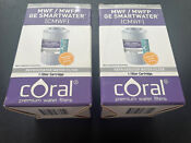 Ge Smartwater Refrigerator Water Filter Mwf Mwfp Coral Lot Of 2