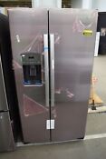 Ge Gss25gypfs 36 Stainless 25 3 Cu Ft Side By Side Refrigerator Nob 144508