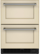 Kitchenaid 24 Built In Double Drawer Refrigerator Freezer Kudf204kpa