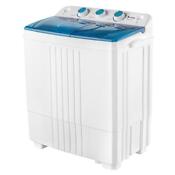 Portable Washing Machine 20lbs Washer Compact Clean Drain Pump Home Clothing
