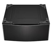 Lg 29in Laundry Pedastal With Storage Drawer For Washers And Dryers In Black
