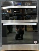 Whirlpool Woec3030ls 30 In Self Cleaning Microwave Wall Oven Combo