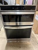 Whirlpool 30in Electric Wall Oven Built In Microwave Model Woc54ec0hs S 311767 