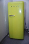 Smeg 50 S Style Retro Lime Green Refrigerator With Ice Compartment