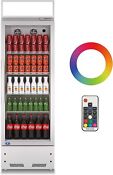 16 5 Cu Ft Commercial Merchandiser Beverage Refrigerator Display Cooler For Bar