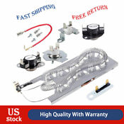 3387747dryer Heating Element Thermostat Kit Replace To Kenmore Samsung Whirlpool