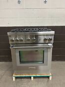 Thermador Prg305wh 30 Pro Harmony All Gas Range 5 Burners Stainless 4 