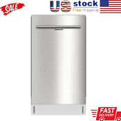 18 In Dishwasher W 8 Place Settings 6 Washing Programs Stainless Steel Tub Hot