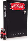 Coca Cola 3 2 Cu Ft Refrigerator With Freezer Adjustable Temperature Cools As
