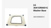 Lg4417ea1002k Washer Base Used In Good Condition 