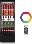 Commercial Display Refrigerator 1 Door 8 Cu Ft Merchandiser Beverage Cooler