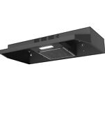 Sndoas Under Cabinet Range Hood 30 Inches Black Stainless