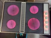 Jenn Air Electric Cooktop With Downdraft Radiant Elements Model Cvex4270w Tested