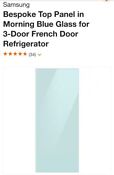 Samsung Bespoke Top Panel Morning Blue Glass For 3 Door French Door Refrigerator